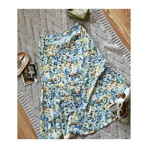 Floral Impressionist Style Long Skirt | Shein